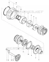 EMBRAGUE ARRANQUE  F4 mvagusta-motocicleta 2007 F4 1000R 42